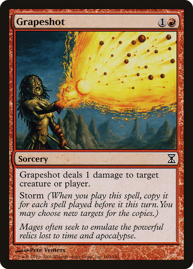Grapeshot (160) Foil - Time Spiral