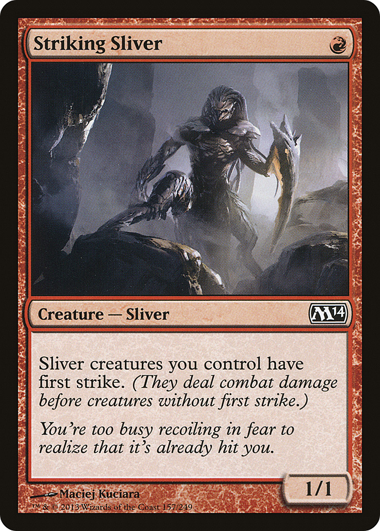 Striking Sliver (157) - Magic 2014