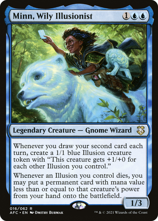 Minn, Wily Illusionist (016) - Forgotten Realms Commander