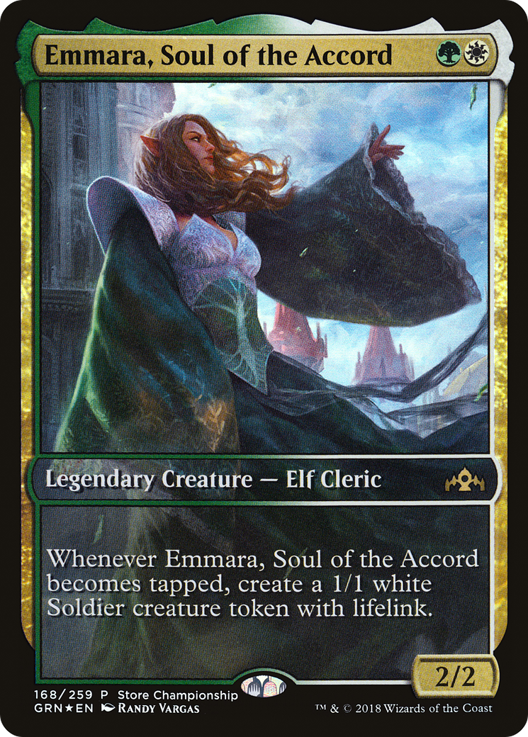 Emmara, Soul of the Accord (168) Foil - Guilds of Ravnica Promos