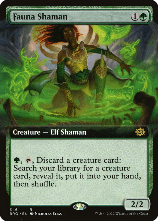 Fauna Shaman (Extended Art) [The Brothers' War] Foil