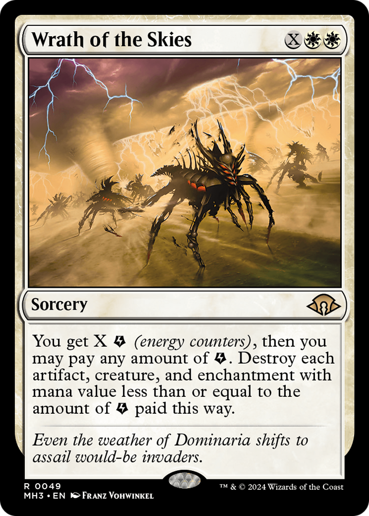 Wrath of the Skies [Modern Horizons 3] Foil