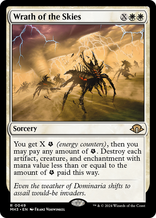 Wrath of the Skies [Modern Horizons 3] Foil