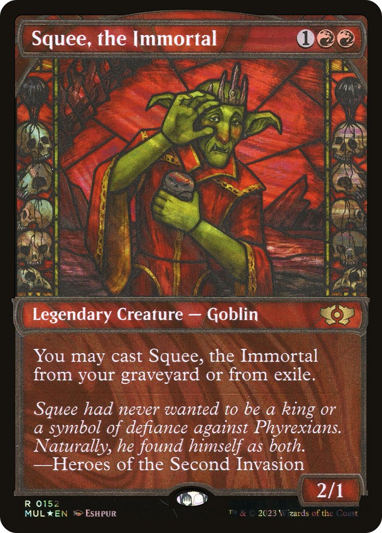 Squee, the Immortal (Halo Foil) (Showcase) (152) Foil - Multiverse Legends