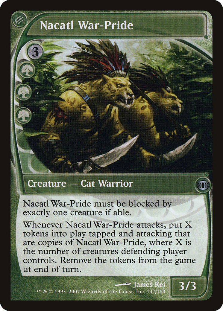 Nacatl War-Pride (147) Foil - Future Sight