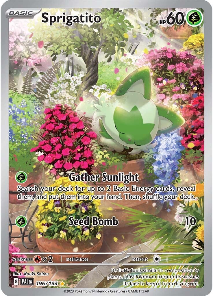 Sprigatito (196/193) [Scarlet & Violet: Paldea Evolved] | Silver Goblin