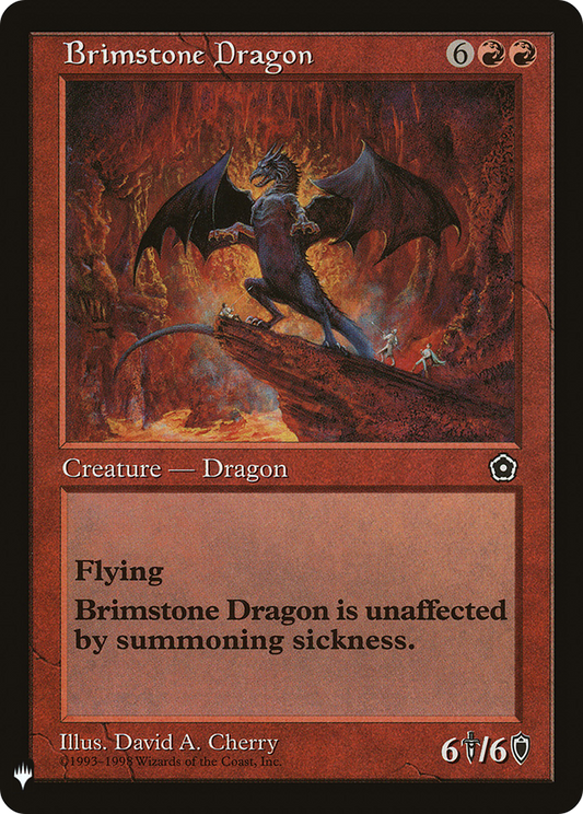Brimstone Dragon (Retro) (P02-92) - The List