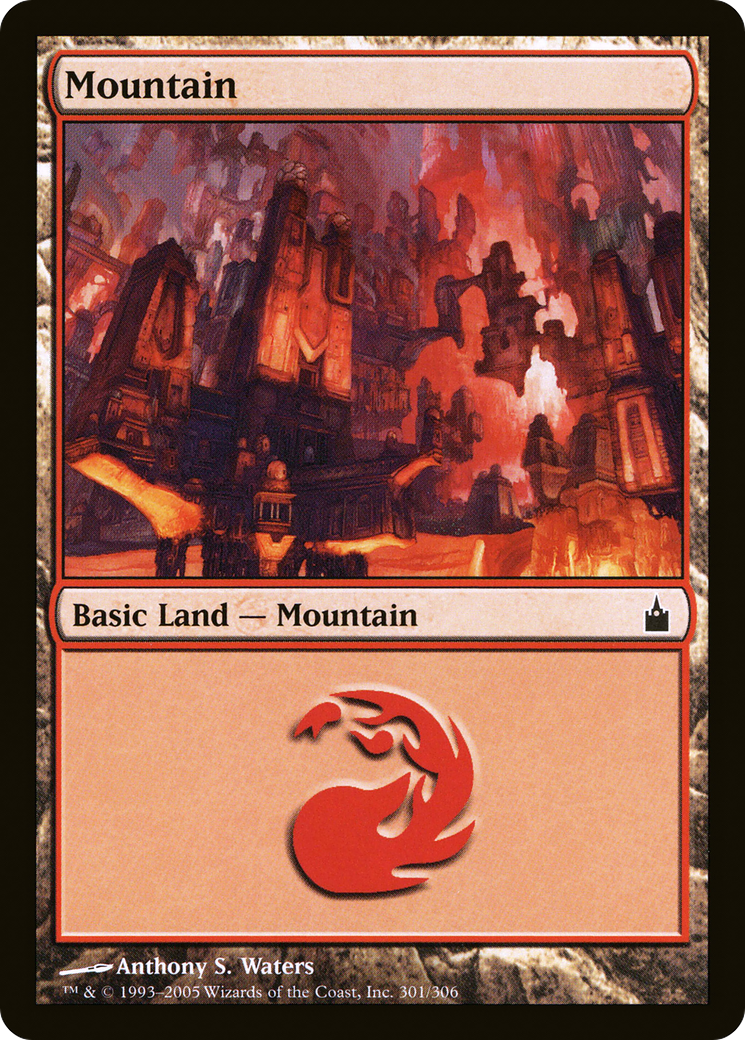 Mountain (301) - Ravnica: City of Guilds