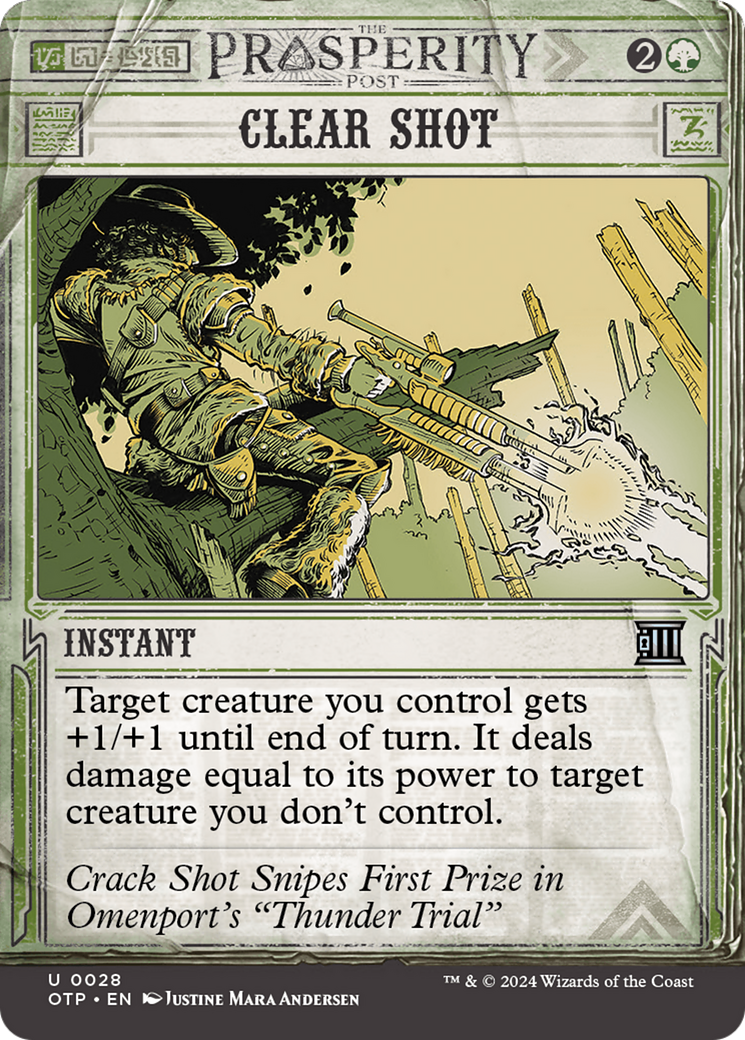 Clear Shot (Showcase) (028) - Breaking News
