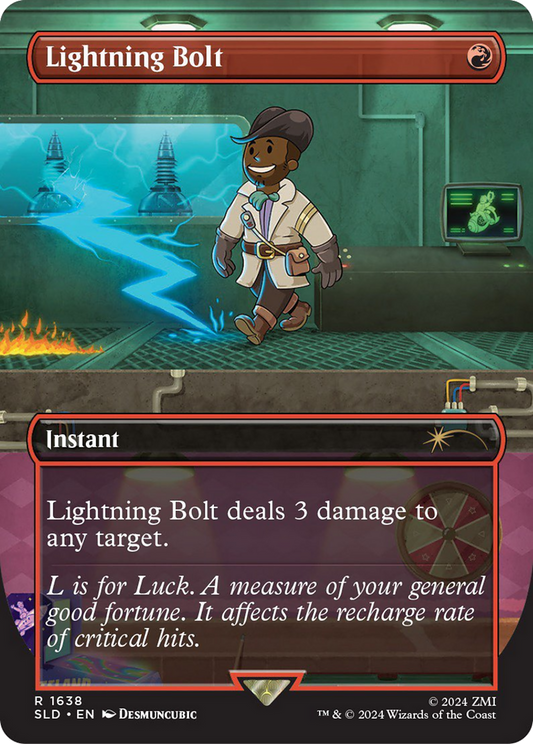 Lightning Bolt (1638) - Secret Lair Drop