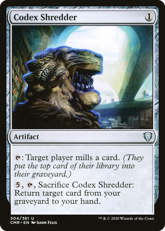 Codex Shredder (304) Foil - Commander Legends
