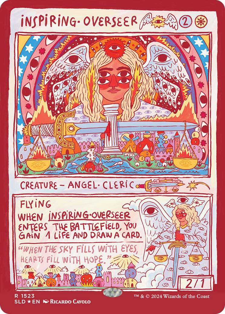 Inspiring Overseer (1523) Foil - Secret Lair Drop