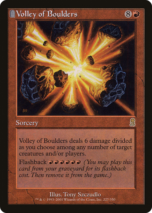 Volley of Boulders [Odyssey] Foil
