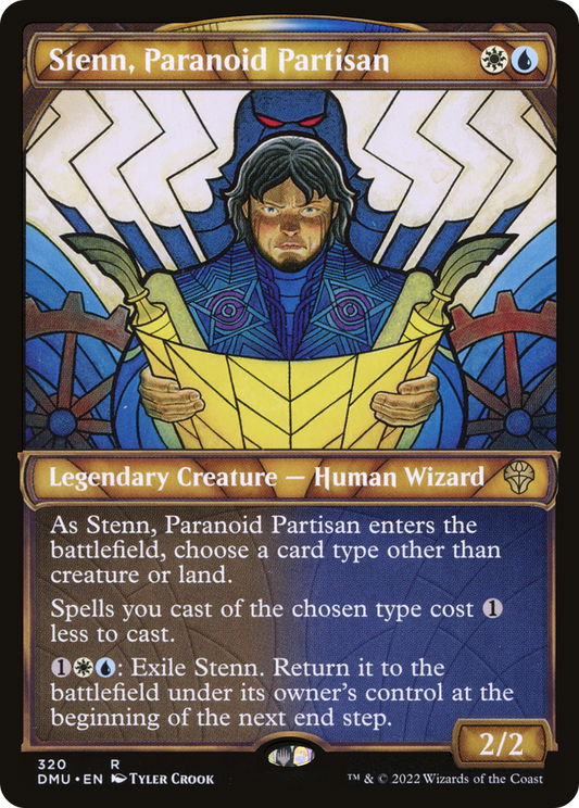 Stenn, Paranoid Partisan (Showcase) [Dominaria United] Foil