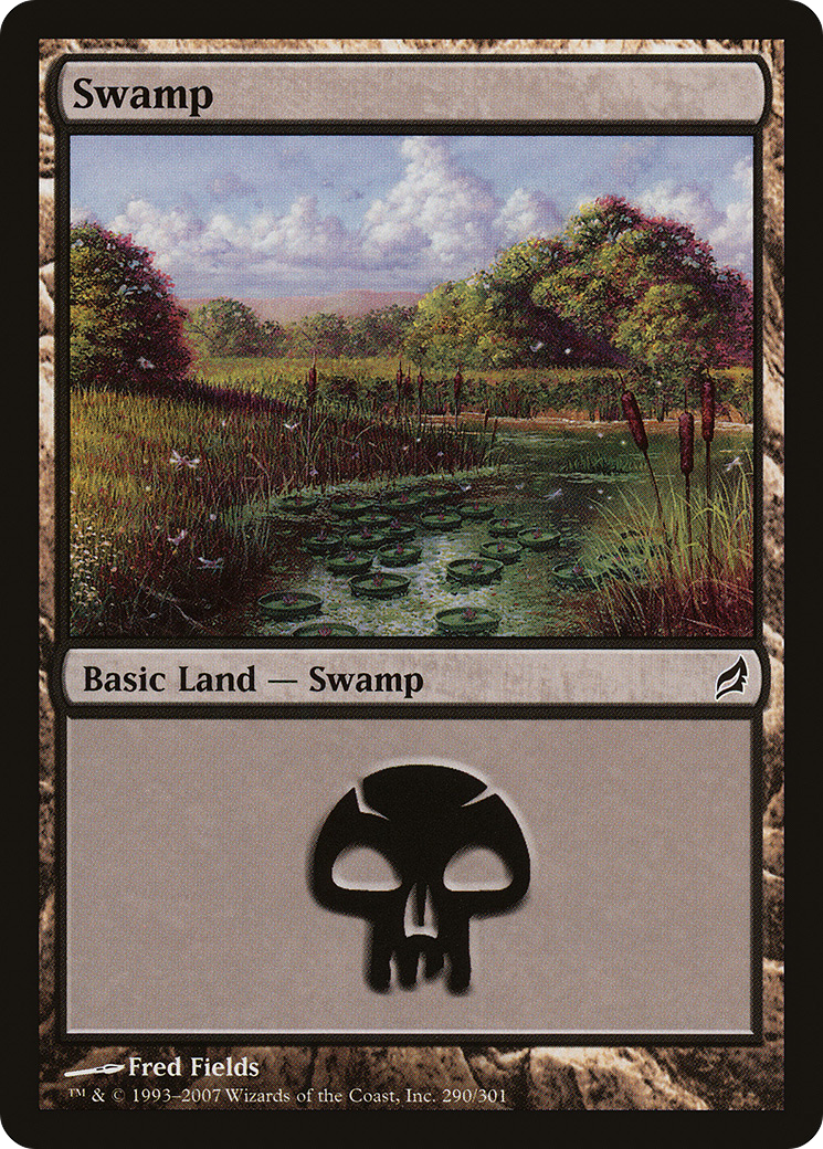 Swamp (290) Foil - Lorwyn