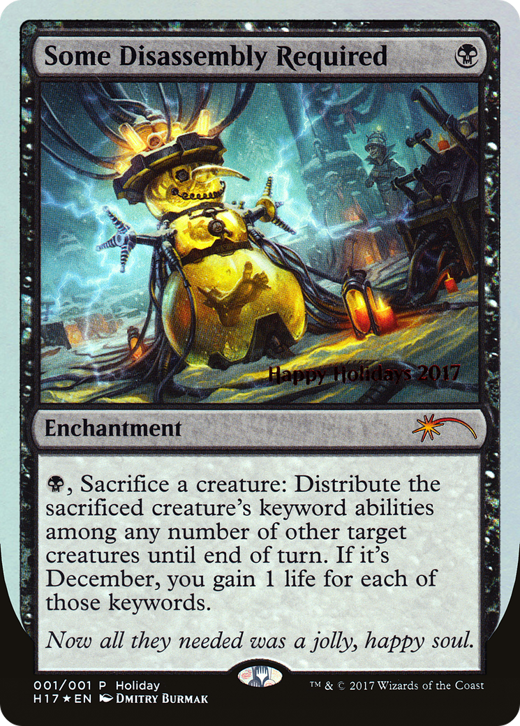 Some Disassembly Required (001) Foil - Happy Holidays