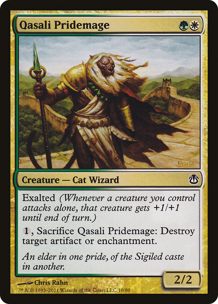 Qasali Pridemage (010) - Duel Decks: Ajani vs. Nicol Bolas