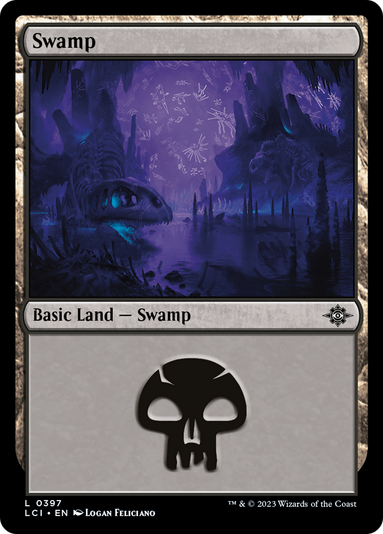 Swamp (397) Foil - The Lost Caverns of Ixalan