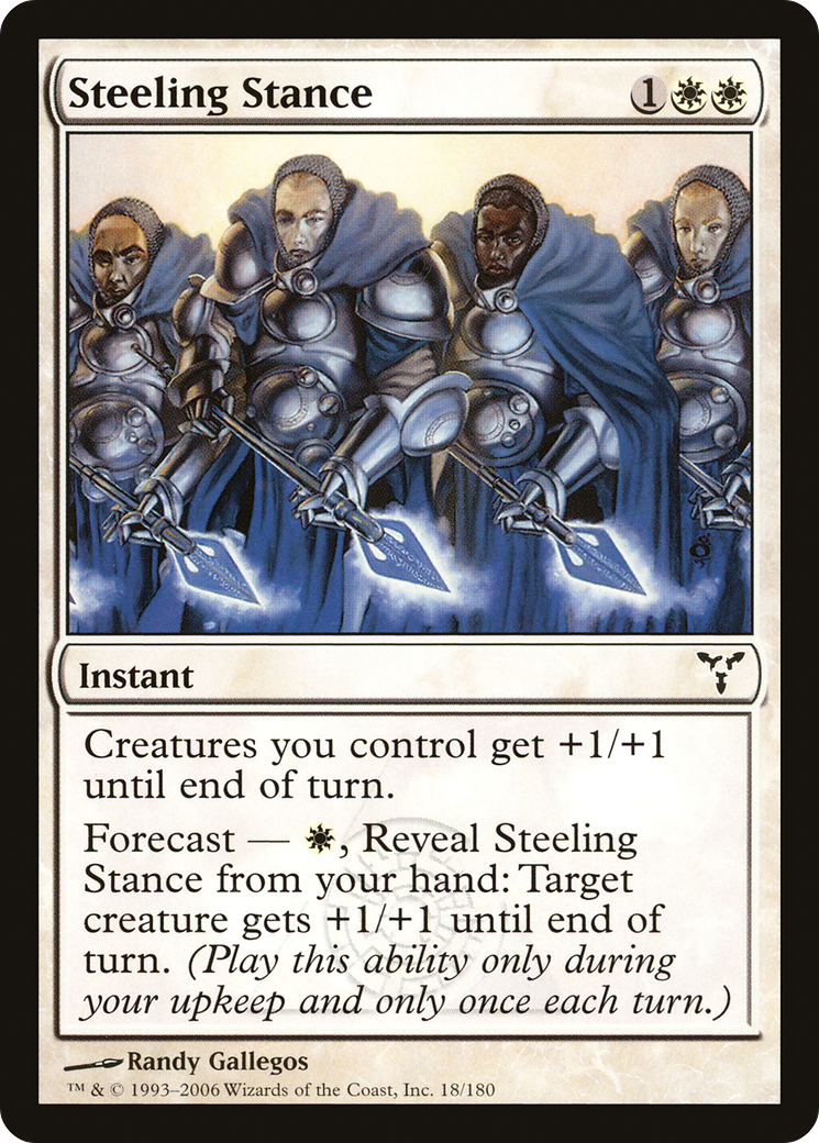 Steeling Stance (018) Foil - Dissension
