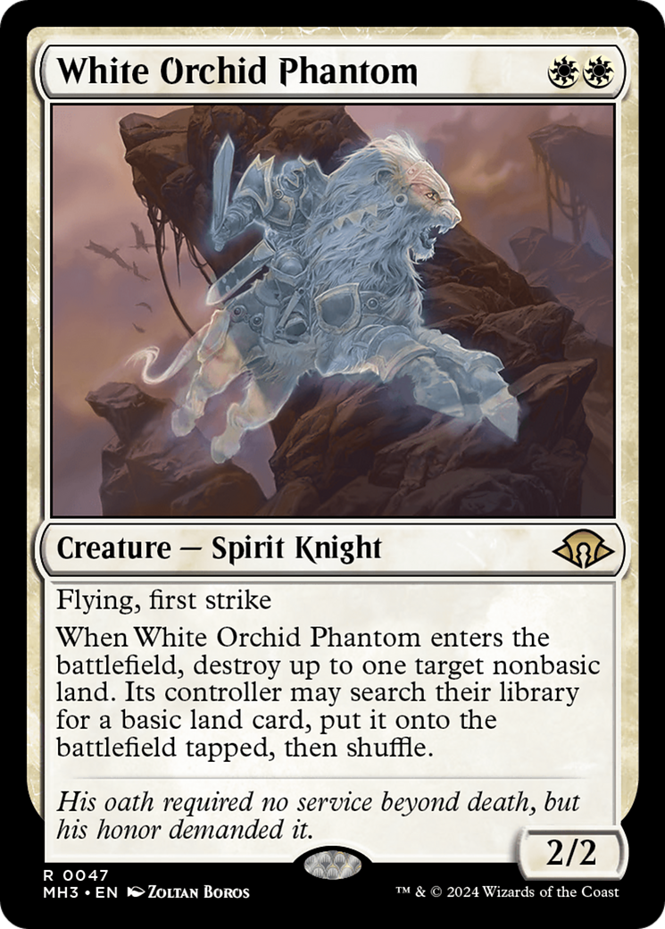 White Orchid Phantom (047) - Modern Horizons 3