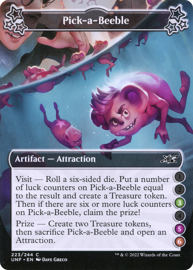Pick-a-Beeble (3-5-6) (223) Foil - Unfinity