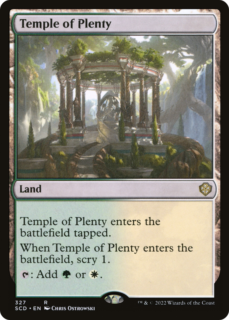 Temple of Plenty [Starter Commander Decks] | Silver Goblin