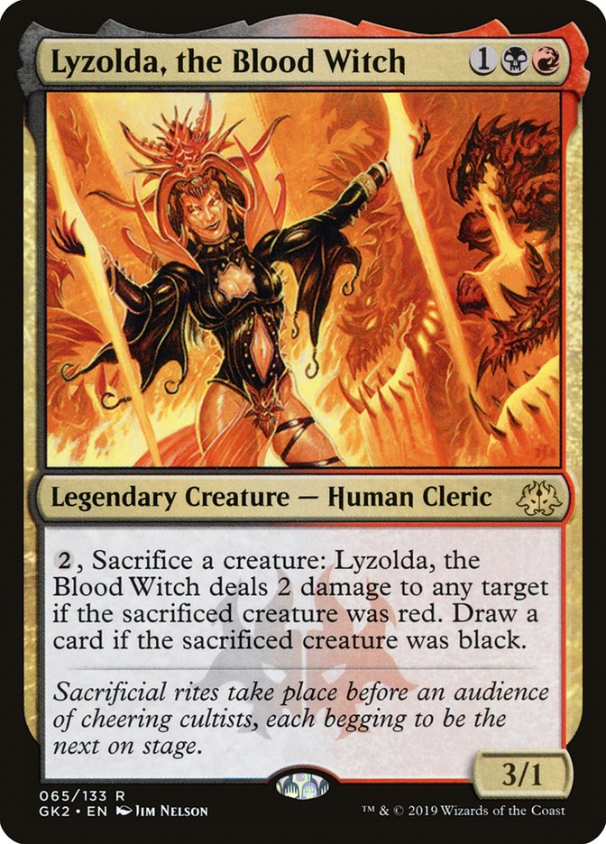 Lyzolda, the Blood Witch [Ravnica Allegiance Guild Kit] | Silver Goblin