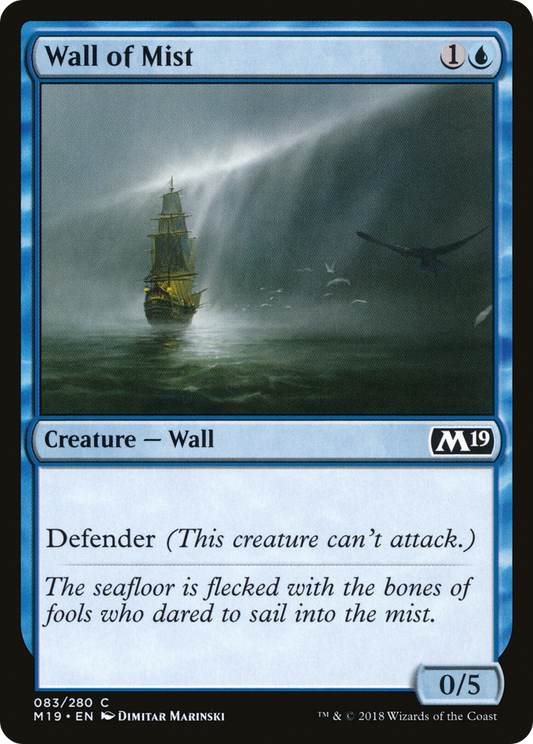 Wall of Mist (083) - Core Set 2019