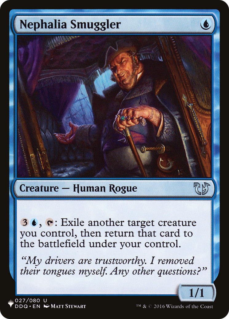 Nephalia Smuggler (DDQ-27) - The List