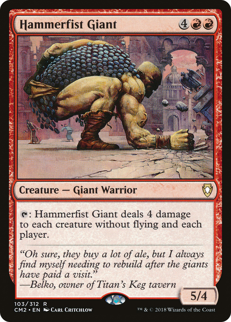 Hammerfist Giant (103) - Commander Anthology Volume II