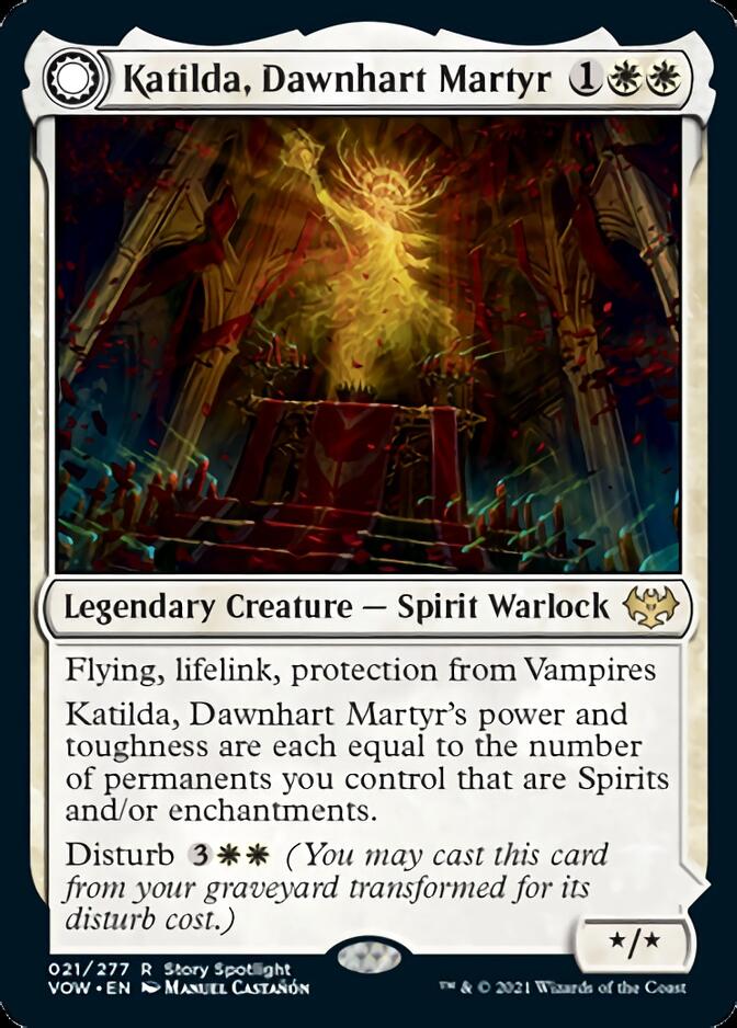 Katilda, Dawnhart Martyr (021) - Innistrad: Crimson Vow