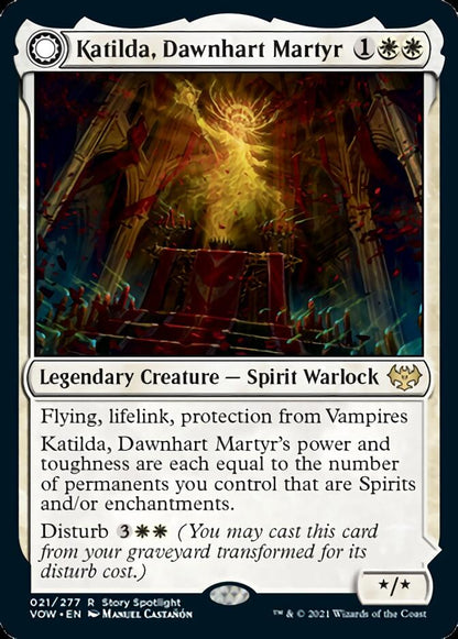 Katilda, Dawnhart Martyr (021) - Innistrad: Crimson Vow