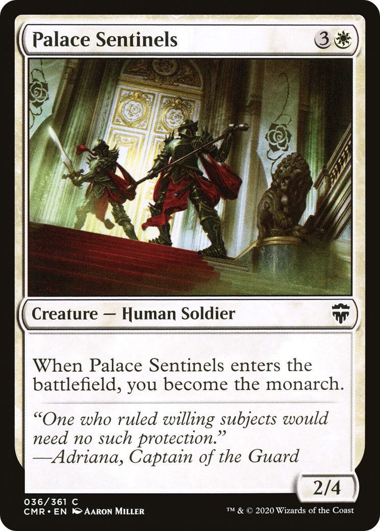 Palace Sentinels (036) Foil - Commander Legends