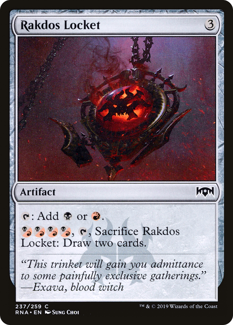 Rakdos Locket [Ravnica Allegiance] | Silver Goblin