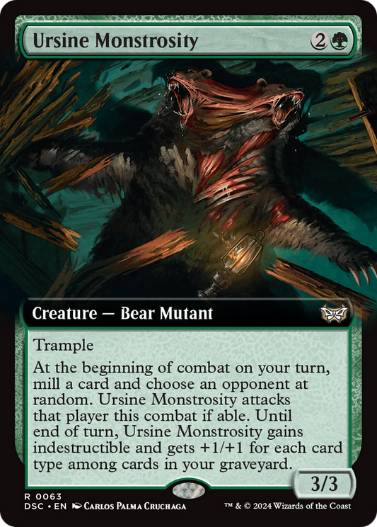 Ursine Monstrosity: (Extended Art) (063)