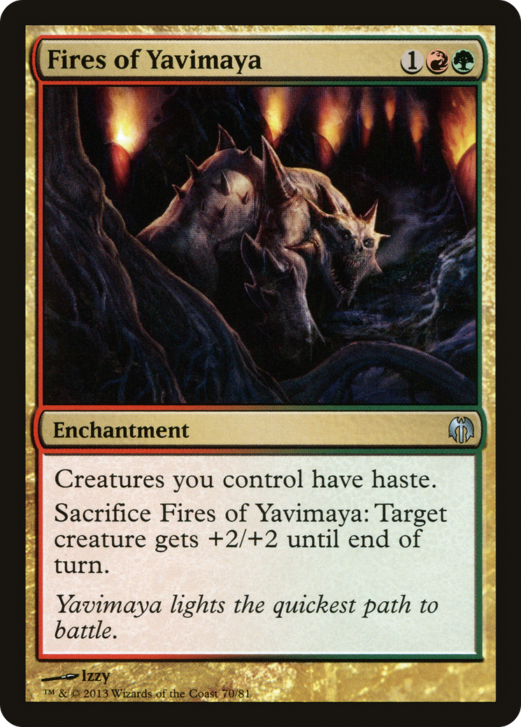 Fires of Yavimaya (070) - Duel Decks: Heroes vs. Monsters