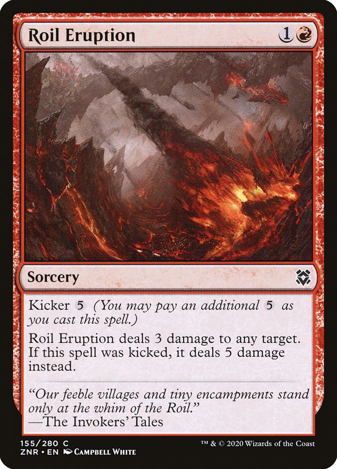 Roil Eruption [Zendikar Rising] | Silver Goblin