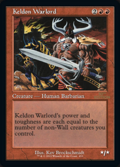 Keldon Warlord (Retro) (453) - 30th Anniversary Edition