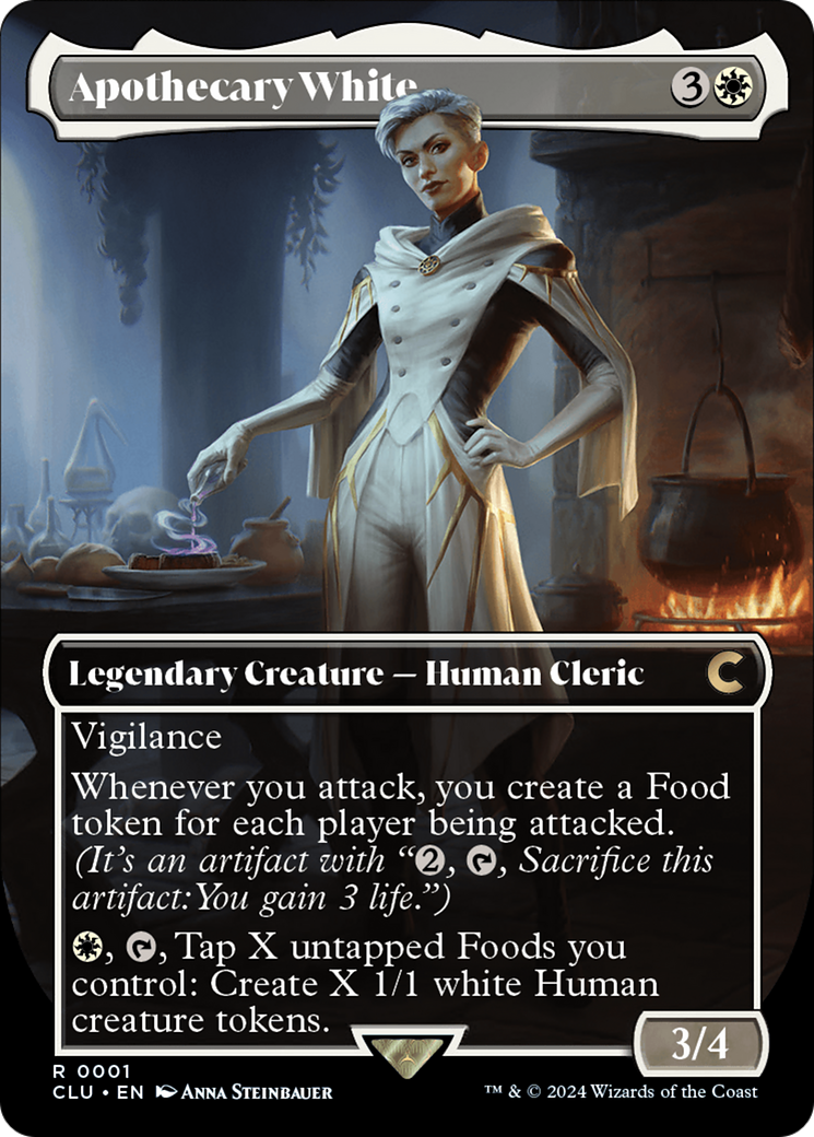 Apothecary White (Borderless) (001) - Ravnica: Clue Edition