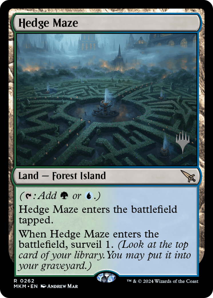 Hedge Maze (262) - Murders at Karlov Manor Promos