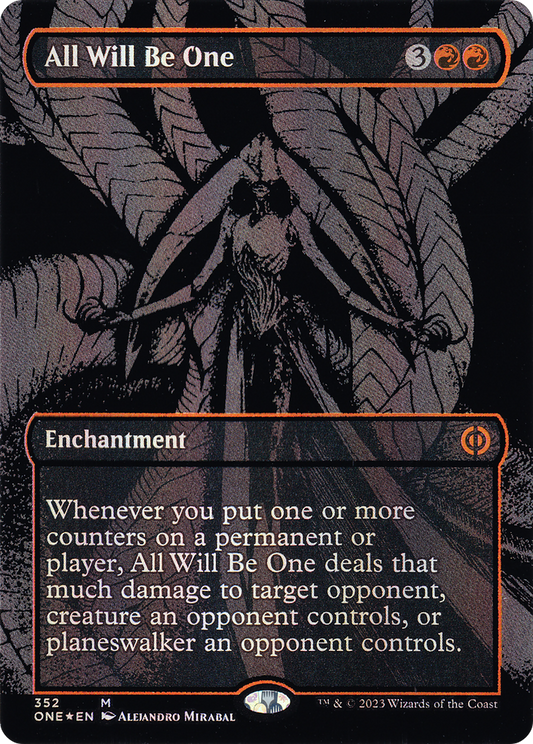 All Will Be One (352) Foil - Phyrexia: All Will Be One