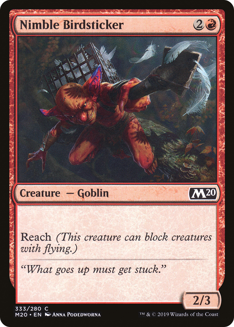 Nimble Birdsticker (333) - Core Set 2020
