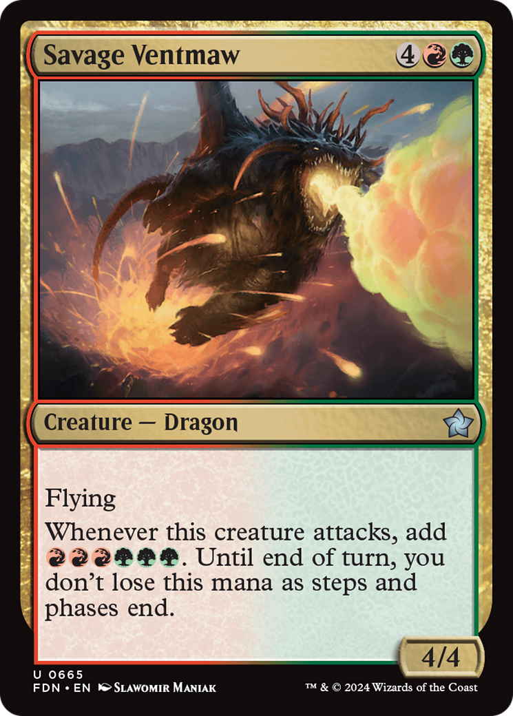 Savage Ventmaw (665) - Foundations