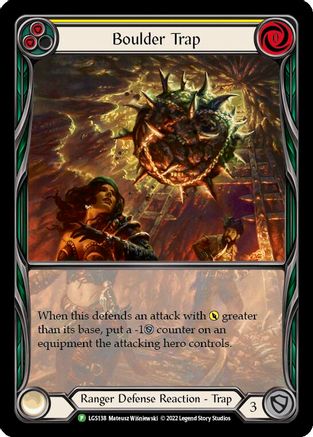 Boulder Trap (LGS138) Rainbow Foil - FaB Promos