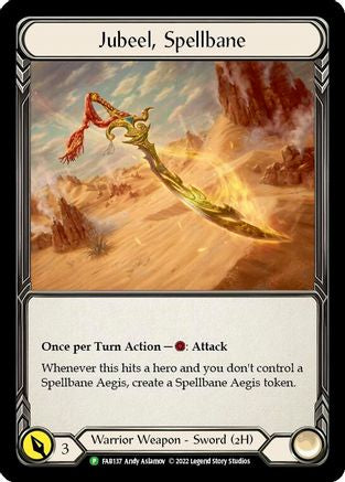 Jubeel, Spellbane (FAB137) Cold Foil - FaB Promos