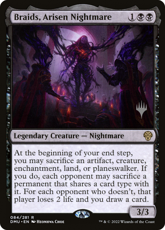 Braids, Arisen Nightmare (Promo Pack) [Dominaria United Promos] Foil