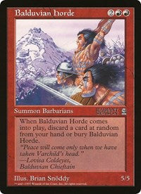 Balduvian Horde (Oversized) [Oversize Cards] | Silver Goblin