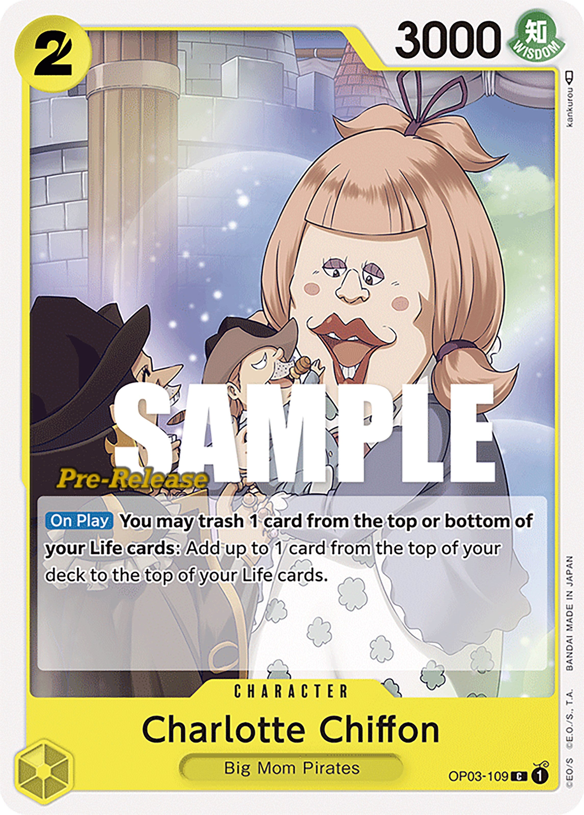 Charlotte Chiffon [Pillars of Strength Pre-Release Cards] | Silver Goblin