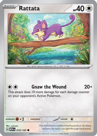 Rattata (19) - SV Scarlet & Violet 151