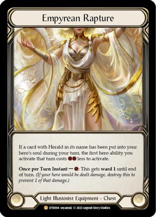 Empyrean Rapture (DTD004) Rainbow Foil - Dusk till Dawn